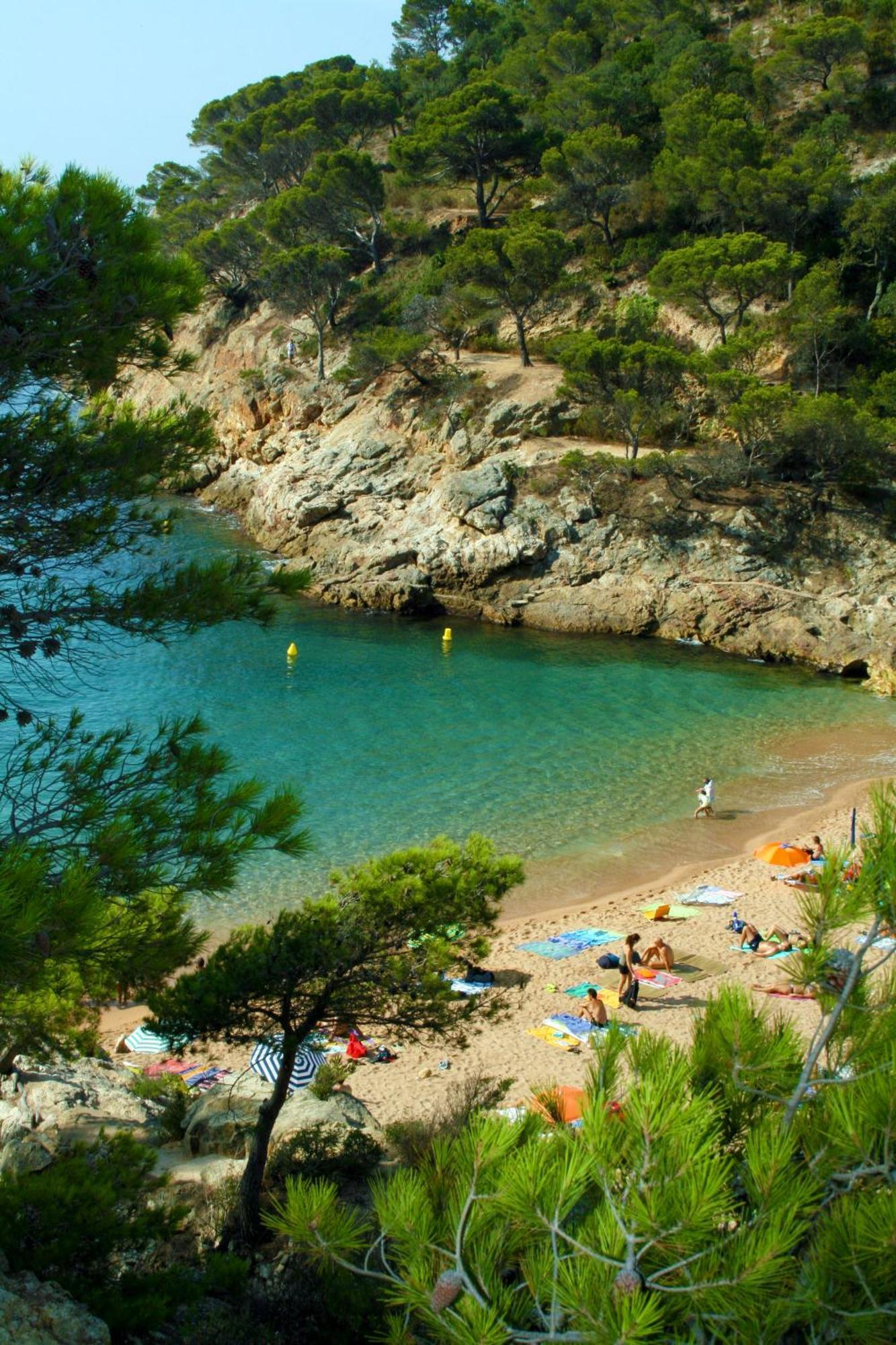 Camping Cala Pola Тоса де Мар Екстериор снимка